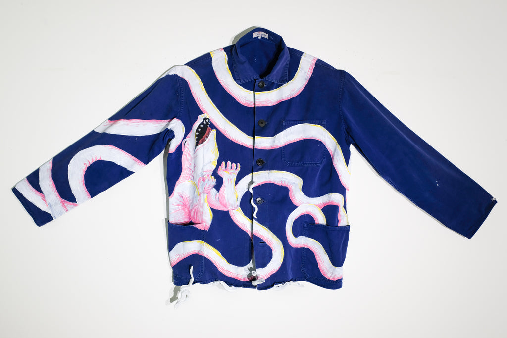 Eel Anatomy Chore Coat