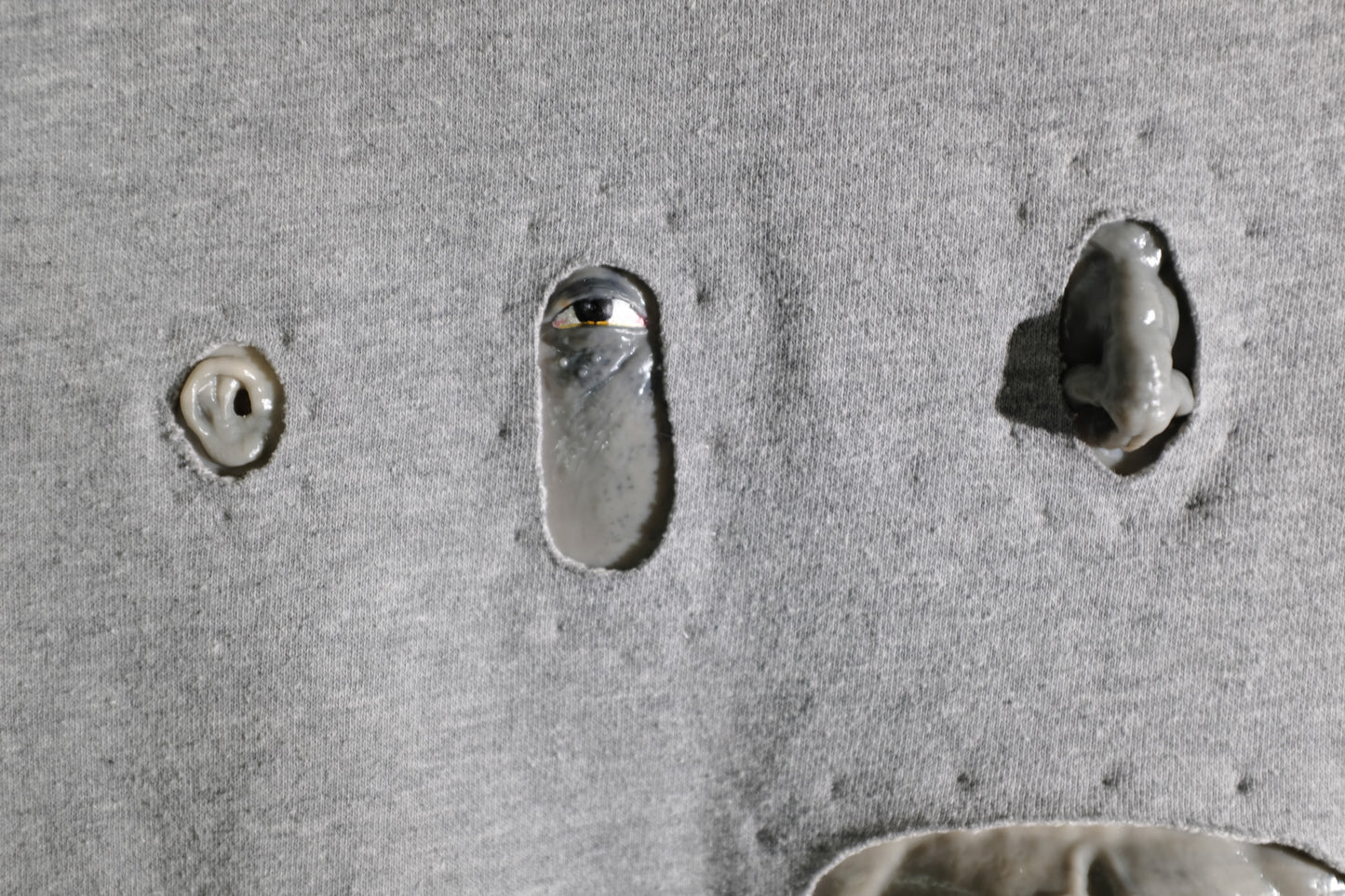 Gray Face Sweatshirt
