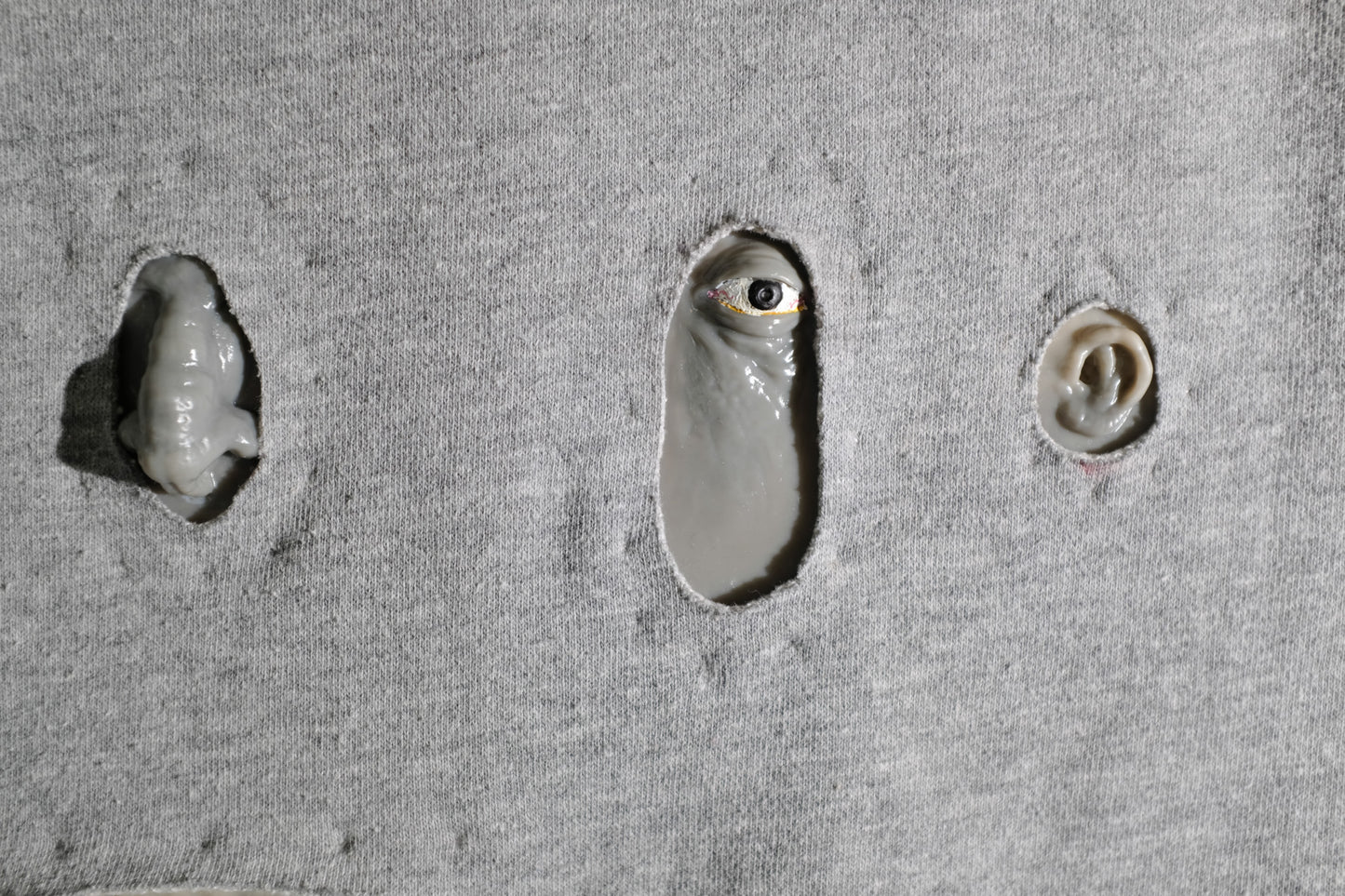 Gray Face Sweatshirt