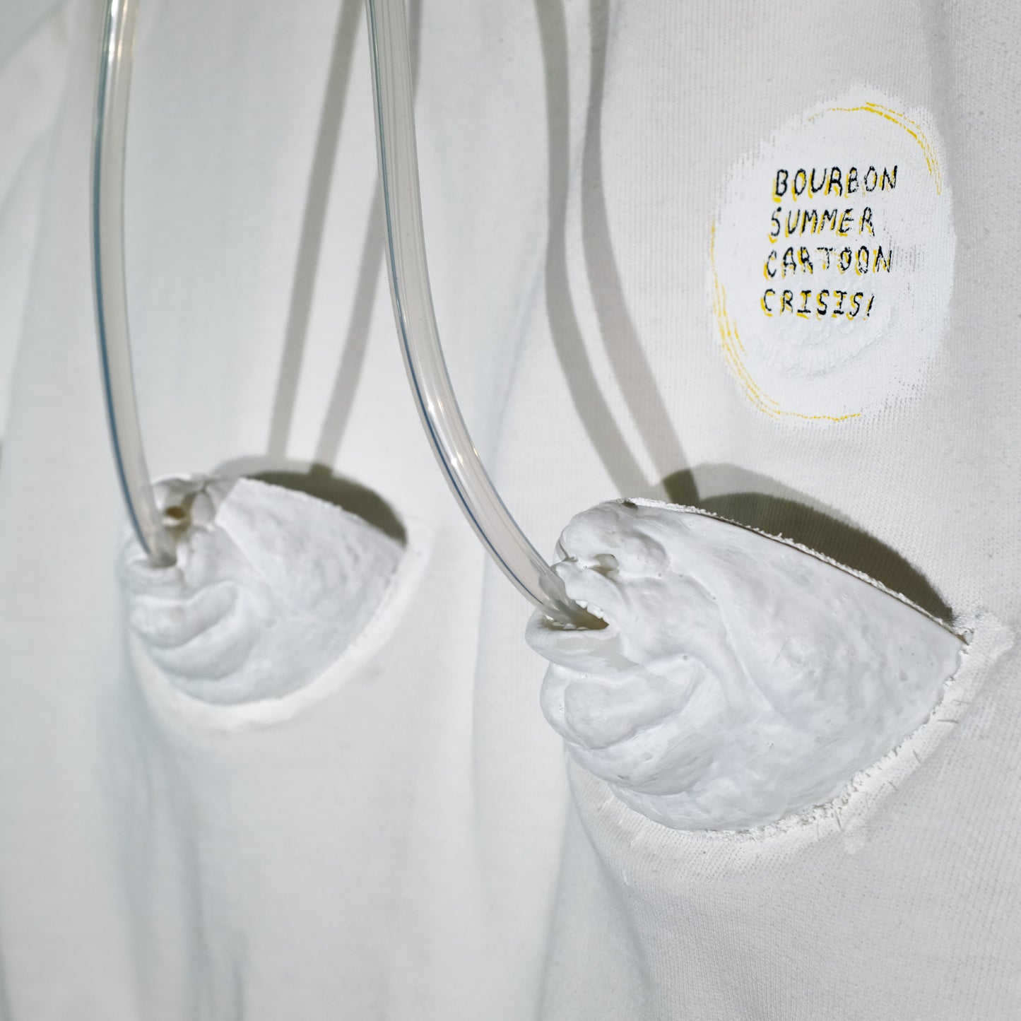 White Sipping Breasts Sweatshirt