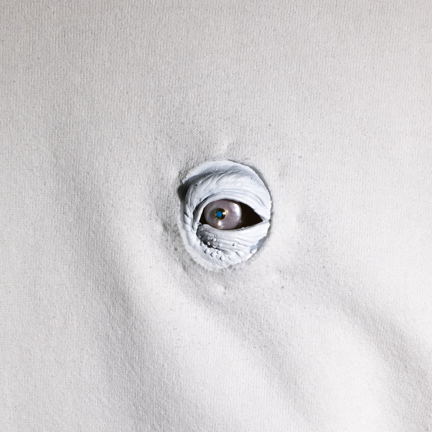 White Chest Eye Sweatshirt