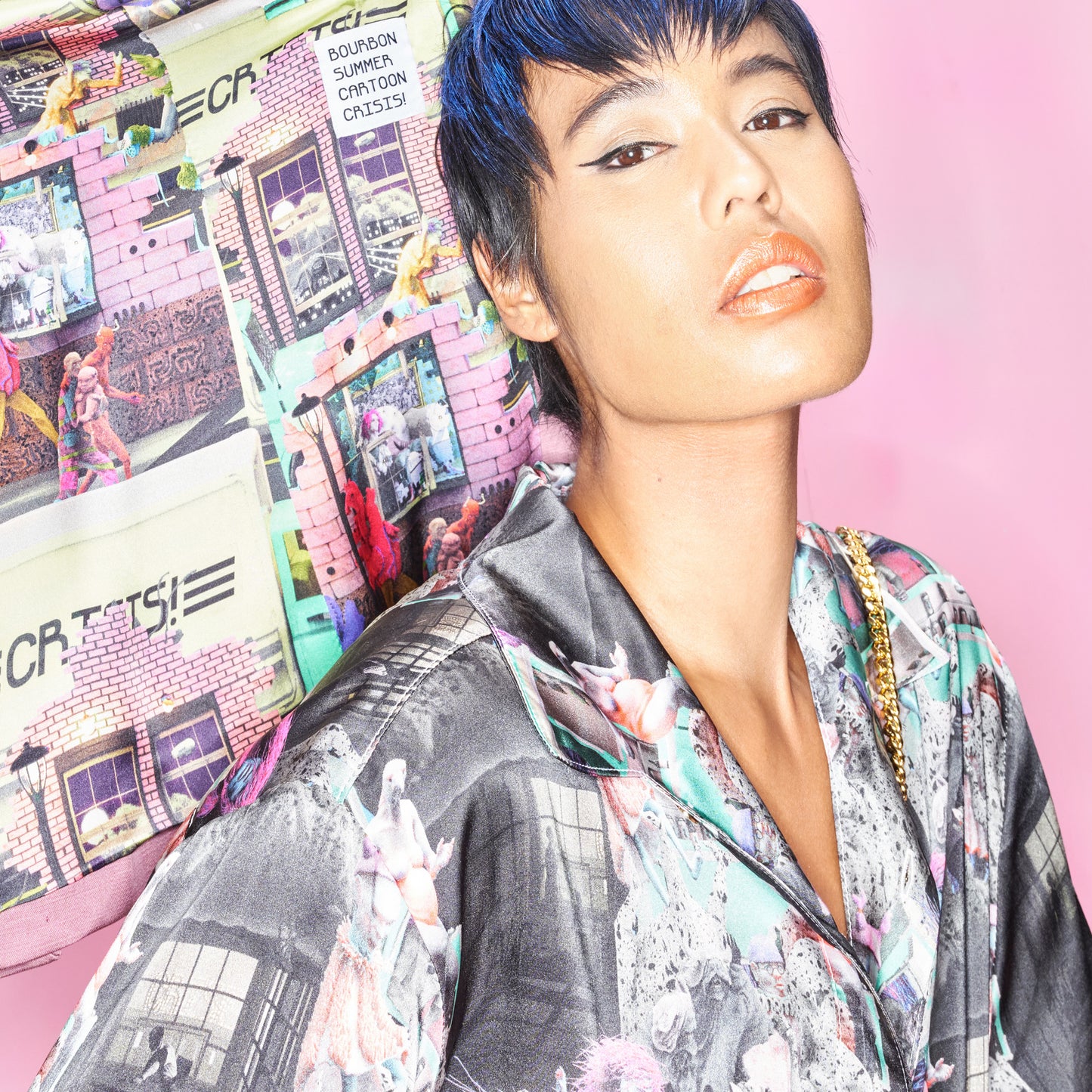 Twilight Parades Silk Shirt