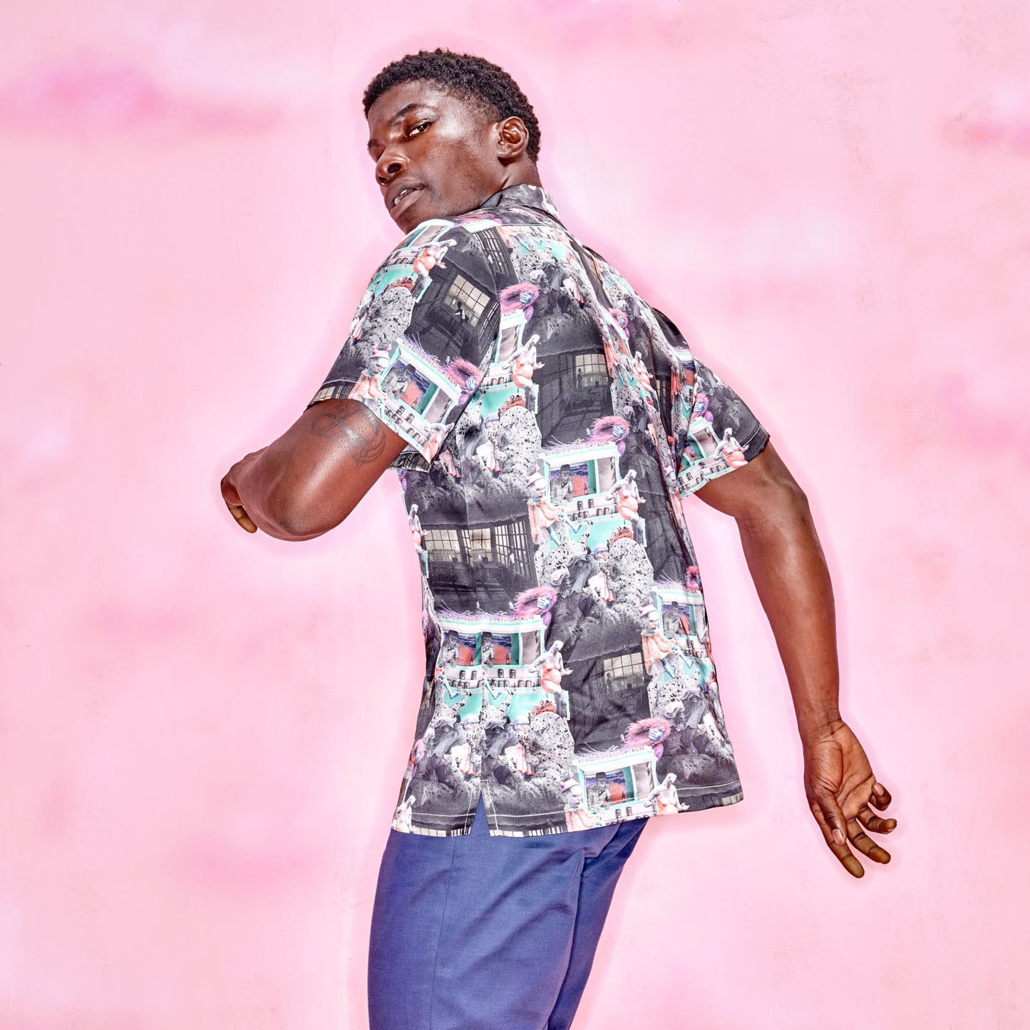 Twilight Parades Silk Shirt