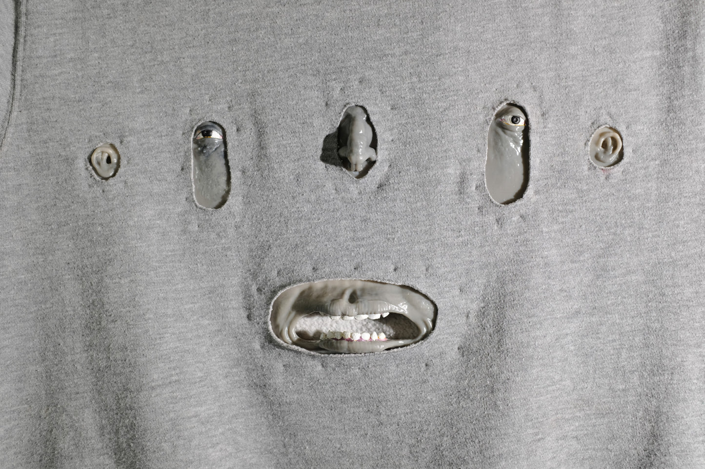 Gray Face Sweatshirt