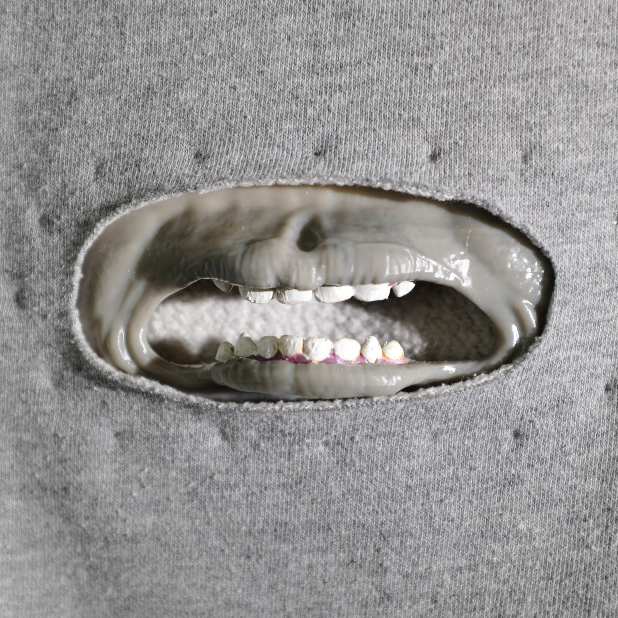 Gray Face Sweatshirt